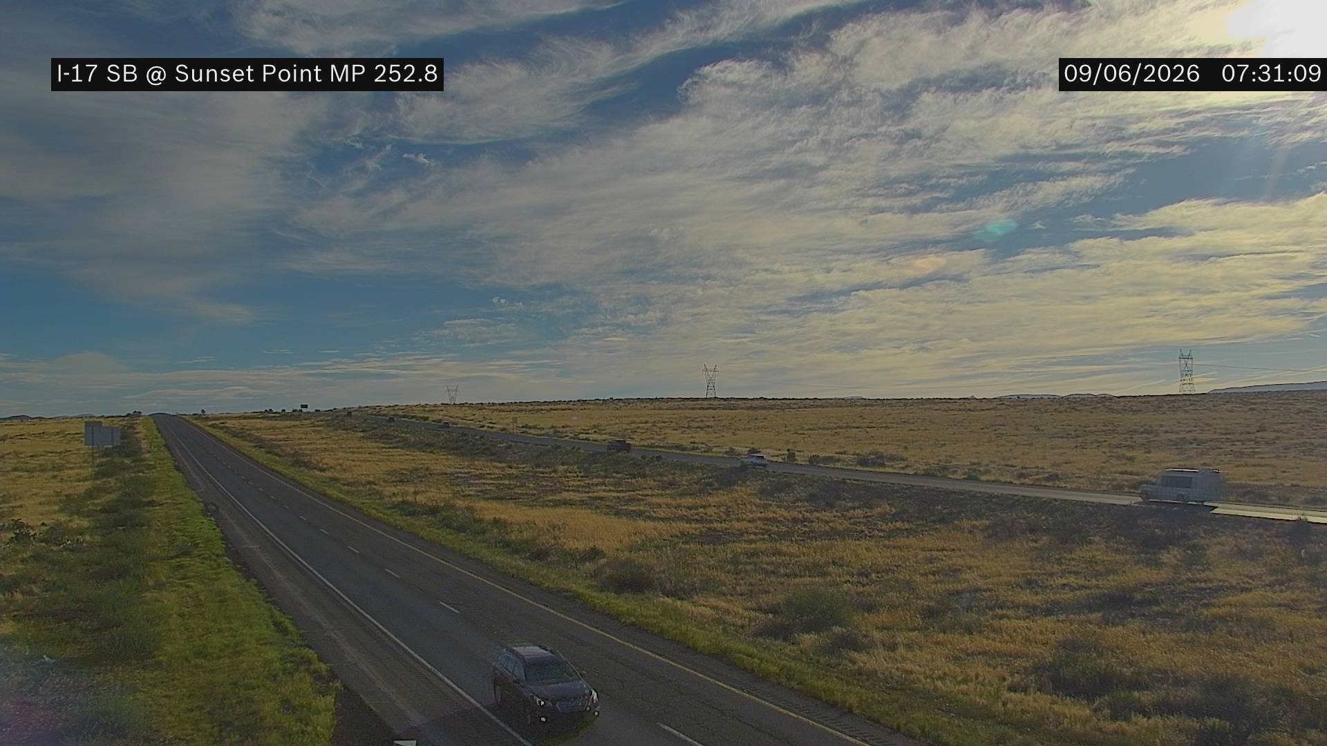 I-17 @Sunset Point live camera view