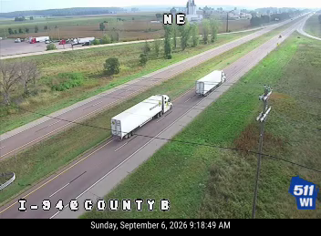 I-94 at County B Menomonie live camera view