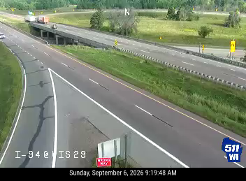 I-94 at WIS 29 live camera view
