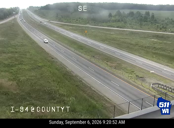 I-94 at County T live camera view