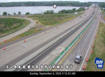 I-94 at WIS 35/2nd St live camera view