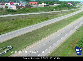 US 53 at Golf Rd live camera view
