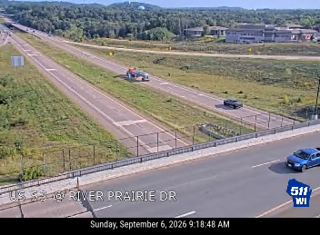 US 53 at River Prairie Dr live camera view