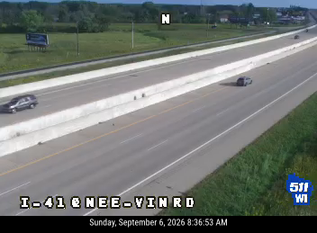 I-41 at Nee-vin Rd live camera view