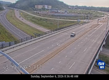 US 53 at WIS 312 live camera view