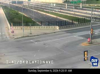 I-41/94 at Layton Ave live camera view