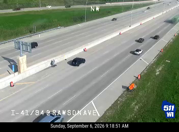 I-41/94 at Rawson Ave live camera view