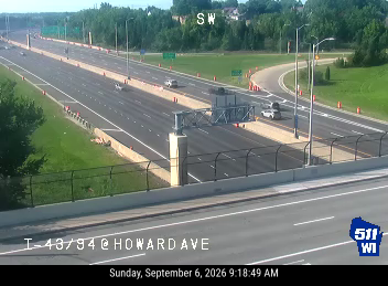 I-43/94 at Howard Ave live camera view