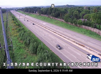 I-39/90 at Buckeye Rd/County AB live camera view