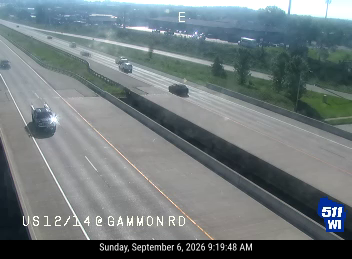 US 12/14 at Gammon Rd live camera view