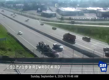 US 12/18 at Rimrock Rd live camera view