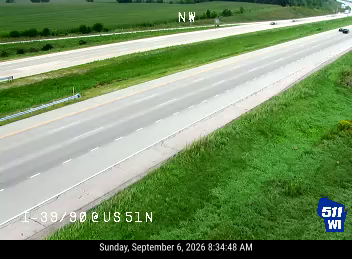 I-39/90 at US 51N live camera view