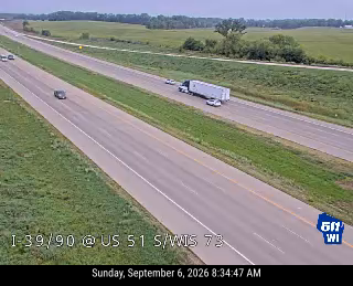 I-39/90 at US 51 S/WIS 73 live camera view