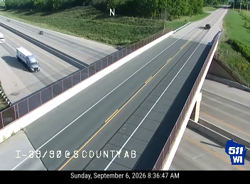 I-39/90 at S County AB live camera view