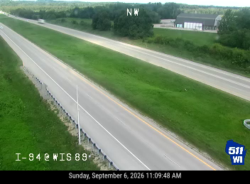 I-94 at WIS 89 live camera view