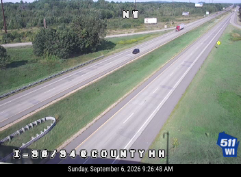 I-90/94 at County HH live camera view