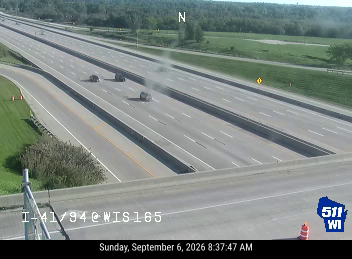 I-41/94 at WIS 165 live camera view