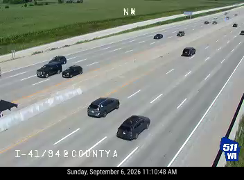 I-41/94 at County A live camera view