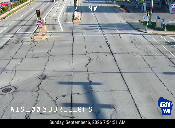 WIS 100 at Burleigh St live camera view