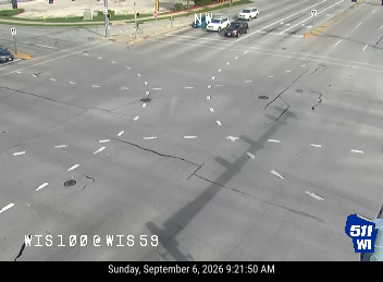 WIS 100 at Greenfield Ave live camera view