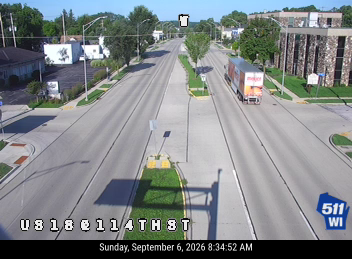 Bluemound Rd at 114th St live camera view