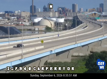 I-794 at Carferry Dr live camera view