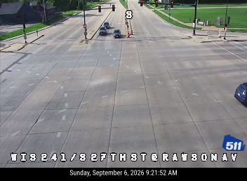 WIS 241/S 27th St at Rawson Ave live camera view