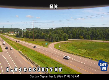 I-94 at County EW Warrens live camera view