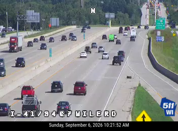 I-41/94 at 7 Mile Rd live camera view