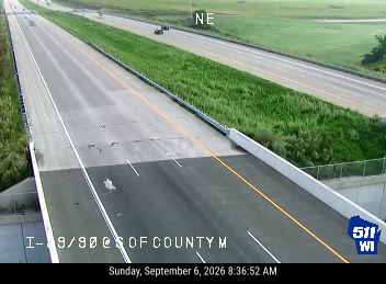 I-39/90 at S of County M live camera view