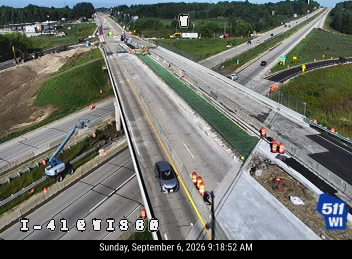 I-41 at WIS 60 live camera view