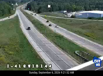 I-41 at WIS 144 live camera view