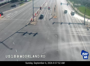 US 18 at Moorland Rd live camera view