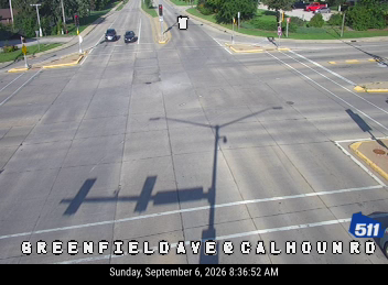 Greenfield Ave at Calhoun Rd live camera view