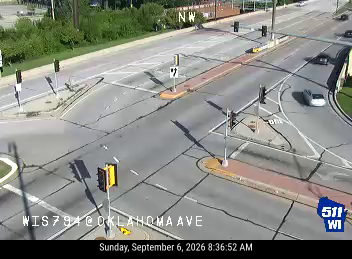 WIS 794 at Oklahoma Ave live camera view