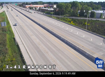 I-41 at Mason St live camera view