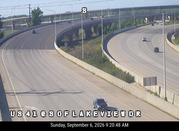 US 41 at S of Lakeview Dr live camera view