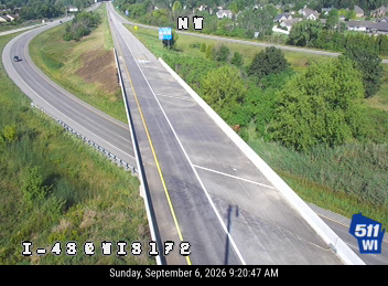 I-43 at WIS 172 live camera view