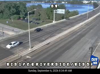 WIS 172 at Riverside/WIS 57 live camera view
