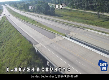 I-90/94 at County C live camera view