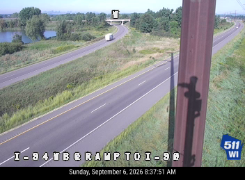 I-94 WB at Ramp to I-90 live camera view