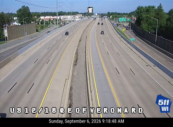 US 12/18 at E of Verona Rd (Flex) live camera view