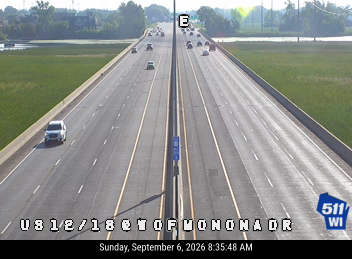 US 12/18 at W of Monona Dr (Flex) live camera view