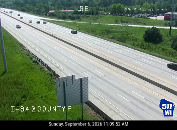 I-94 at County F live camera view