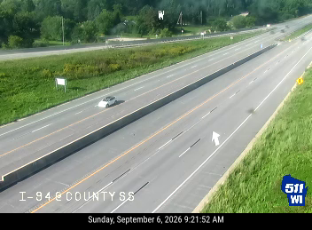 I-94 at County SS live camera view