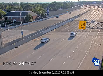 I-94 at 84th St live camera view