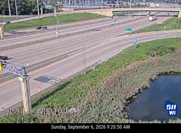 I-94 at WIS 100 live camera view