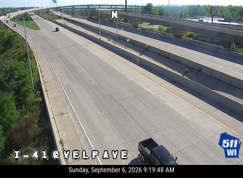I-41 at Velp Ave live camera view