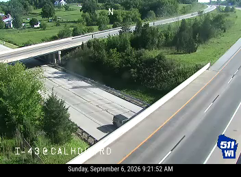 I-43 at Calhoun Rd live camera view
