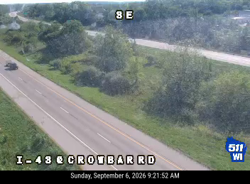 I-43 at Crowbar Rd live camera view